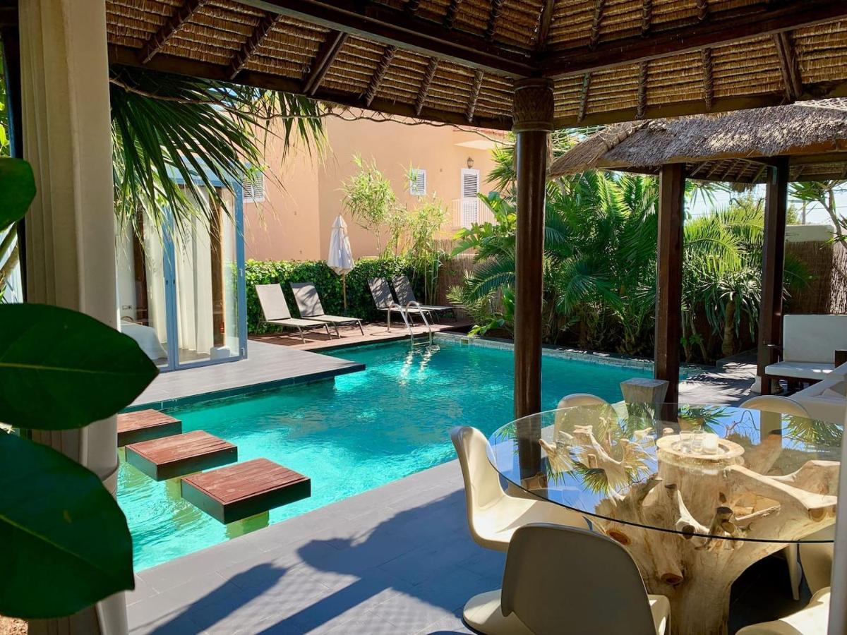 Вилла Ibiza Style House,6 Pers, Luxury,With Private Pool Сан-Хосе Экстерьер фото